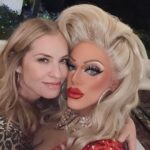 Morgan McMichaels Instagram - Oh ya know just happened to be lucky enough to get to meet the very fabulous @lesliegrossman !! So I’m doing this private birthday party for a fabulous diva @lukasthimm and his fabulous little cousin Eva , in the audience is the amazing Leslie , We got to have a great time together and had the best chat ! She really took the time to hang out and talk some fun shit !!! When I tell you she was really awesome ! Of course we had to talk about @pandoraboxx and her fabulous Leslie Grossman/Margaret booth moment !!! Beverly Hills, California