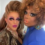 Morgan McMichaels Instagram - I had such a fabulous time filming @hulu Drag me to dinner with my best friend @theonlymayhem !! I am so grateful to be able to make such epic memories with the Beetch that is stuck with me for the rest of our days !!! 😂 plus we look AMAZING in this photo !!!! Los Angeles, California