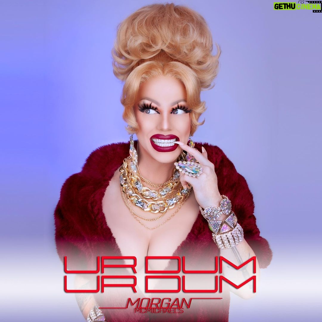 Morgan McMichaels - 1.7K Likes - MY NEW SINGLE “URDUM URDUM” a fabulous parody of the mega hit “Padam Padam “ by @kylieminogue will be available for sale and streaming THIS WEDNESDAY 21st of June !! I’m so excited for you to hear it !! Thank you to the maestro of music @markaholic for helping me bring this to life , thank you to @hammerbrad cause we have something excellent coming from his mind of cinematic mastery , @hassoon_7 @wigsbyhassoon for the fabulous hair for the cover and @wdphotoinc for this most beautiful shot !!!