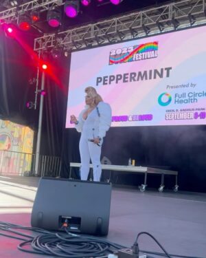 Morgan McMichaels Instagram - I was very lucky to be able to perform @thebalconyclub for their @boisepride weekend and after was lucky to be able to connect with my super talented sister @peppermint247 as she was getting ready for the main stage . We had such a giggle and it was really amazing to be able to spend some time with her ! Make sure you’re following her and keeping up with the amazing things she’s doing !