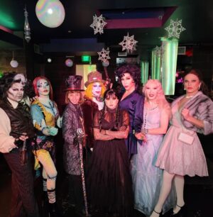 Morgan McMichaels Instagram - Our @timburton theme night for ShowGirls @mickysweho was so much fun !!! Thank you to all of the phenomenal cast who made another theme night a massive success !!! @chadmichaelsallstar @scottdollylevi @bigdeelish @ongina @kingphantom_2 @azaleamcmichaels.official @honeydavenportofficial !!! 

Cannot wait for our JANUARY THEME NIGHT : MARVEL VS DC !!! What characters do you wanna see on the stage ??