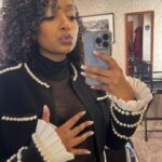 Moriah Brown Instagram - Forgot to post the details of THE FIT‼️From episode ✌🏾@ghoststarz - Pls enjoy the deets including hair and makeup by the best! Hair: @jaimealcivar ➰ Mua: @msruthiemakeup 💄 Fit: @chanelofficial ✨ Wall Street, New York