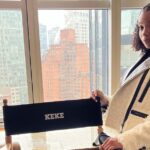 Moriah Brown Instagram - Introducing miss KEKE TRAVIS to your tv screens! Tonight only on @starz @ghoststarz !!! ***Please be prepared for ALL THE FASHION this season! Episode one presents pieces by @muglerofficial and @chanelofficial ✨😍 Mua: @msruthiemakeup Hair: @jaimealcivar New York City