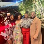 Moriah Brown Instagram - A fun night at the @unprisonedhulu premiere✨ celebrating the magical @kerrywashington 🖤 Go watch #unprisoned March 10 only on @hulu !! Mua: @crazii.kid 💄 Roosevelt Hotel