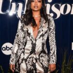 Moriah Brown Instagram - A fun night at the @unprisonedhulu premiere✨ celebrating the magical @kerrywashington 🖤 Go watch #unprisoned March 10 only on @hulu !! Mua: @crazii.kid 💄 Roosevelt Hotel
