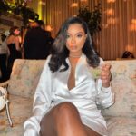 Moriah Brown Instagram - Send me the location📍- Needless to say the @bafta after party was a success! Ran into old friends and made some new. Thank you @netflix @netflixuk for having me✨ Chiltern Firehouse