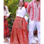 Mridula Vijay Instagram - Christmas shoot for @suryatv Thank you @nova_fashion_boutique_by_brind for completing my concept ❤️
