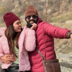 Mridula Vijay Instagram - Enjoying with my soul @yuvakrishna_official Sonamarg - Kashmir