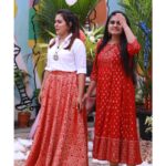 Mridula Vijay Instagram - Christmas shoot for @suryatv Thank you @nova_fashion_boutique_by_brind for completing my concept ❤️