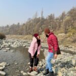 Mridula Vijay Instagram - Enjoying with my soul @yuvakrishna_official Sonamarg - Kashmir