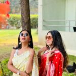 Mrunmayee Deshpande Instagram – #sisters #funtimes #engagement 
Pc – @swanandtendulkar