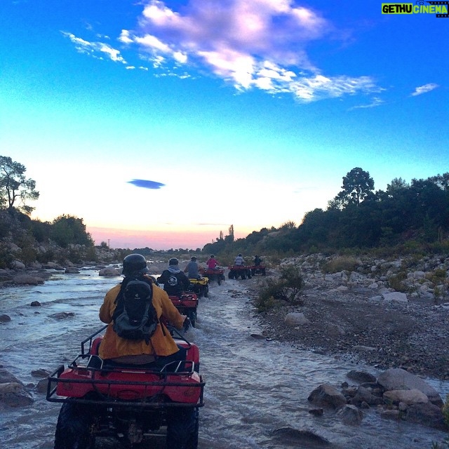 Murat Eken Instagram - Bundan sonrasina katirlarla devam edecegiz #toroslar #akdeniz #atv #offroad #nature #gunbiterisbiter