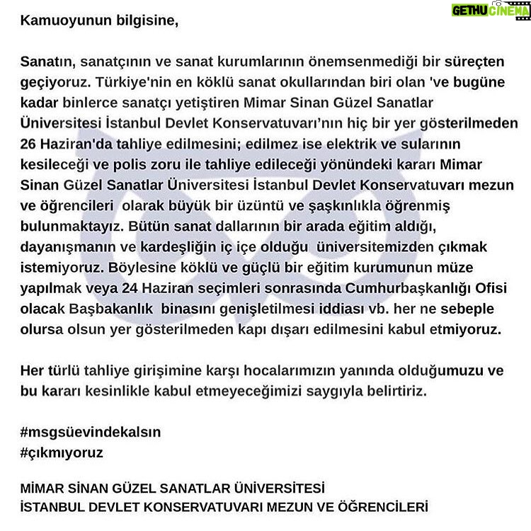 Murat Eken Instagram - yavaş dayı yavaş naabıyosun #bas #geribas #oelibiindirönce #yıktın #perdeyi #eyledin #viran Mimar Sinan Universitesi Devlet Konservatuvari