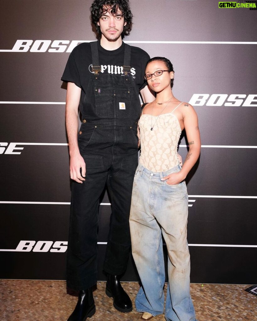 Myha’la Herrold Instagram - Thank you @bose for getting mommy and daddy out the house. We really cut a rug. @pinkpantheress you’re so cute we love u 😩🫶🏾💗