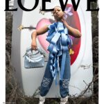 Myha’la Herrold Instagram - @LOEWE Fall Winter 2023 precollection campaign Photography @juergentellerstudio Creative direction @jonathan.anderson Styling @benjaminbruno_ #LOEWE #LOEWEFW23 So many things to be said…this was not on my 2023 bingo card! My sincerest thanks and the most love to the entire team at Loewe for including me and embracing me the way you have. There’s something truly special in the Loewe kool-aid! All my love, always x