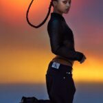 Myha’la Herrold Instagram - In @calvinklein for @thefacemagazine💗🥹🫰🏾❤️🥲❤️🤠💗🫰🏾 Big love to the whole team on this one! Photography @luis.sanchis ⁠ Styling @stella_greenspan ⁠ Hair @errolkaradag ⁠ Make-up @rommynajor