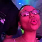 Myha’la Herrold Instagram - Thank you @bose for getting mommy and daddy out the house. We really cut a rug. @pinkpantheress you’re so cute we love u 😩🫶🏾💗