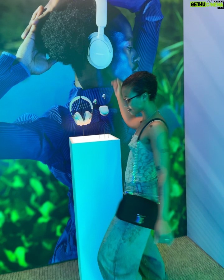Myha’la Herrold Instagram - Thank you @bose for getting mommy and daddy out the house. We really cut a rug. @pinkpantheress you’re so cute we love u 😩🫶🏾💗
