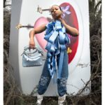 Myha’la Herrold Instagram - @LOEWE Fall Winter 2023 precollection campaign Photography @juergentellerstudio Creative direction @jonathan.anderson Styling @benjaminbruno_ #LOEWE #LOEWEFW23 So many things to be said…this was not on my 2023 bingo card! My sincerest thanks and the most love to the entire team at Loewe for including me and embracing me the way you have. There’s something truly special in the Loewe kool-aid! All my love, always x