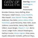 Mylo Uschold Instagram - Make sure you go out and check out @thetragedyofmacbethmovie when it comes out! #acting #moviemaking #macbeth #denzelwashington #francismacdormand