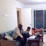 Mylo Uschold Instagram - @pagekennedy helping me with my homeschool!!! #tiktok #homeschool #choresinthishouse