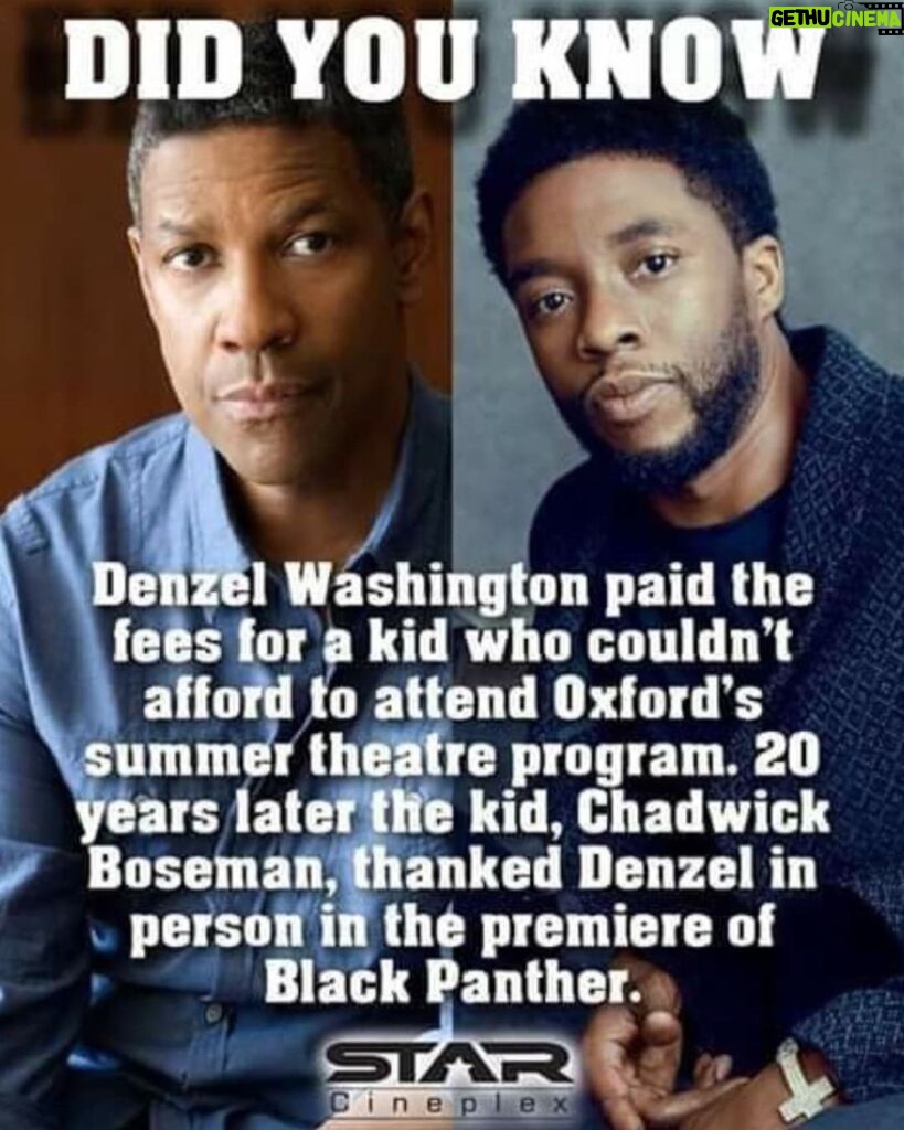 Mylo Uschold Instagram - 🙏🏽 Denzel blessed me with knowledge of the game and life and told me that I would be something special. #denzelwashington #denzel #actors #acting #hollywood #god #faith