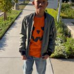 Mylo Uschold Instagram - Unity Day 🧡 PLEASE STOP BULLYING 🎃 scaring the bullies away ORANGE is to show unity for kindness, acceptance, and inclusion and to send a visible message that no child should ever experience bullying. Los Angeles, California