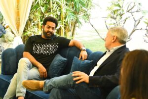 N. T. Rama Rao Jr. Instagram - It was such a pleasure hosting you and your team for lunch Ted. Enjoyed our conversation and the afternoon spent together indulging in our love for movies and food.

@tedsarandos @goradino @monika__shergill @netflix_in