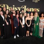 Nabiyah Be Instagram - @daisyjonesandthesix premiere. Thank you to this beautiful team of people who helped make something so special. . Hair: @hair_sulon Makeup: @karayoshimotobua Styling: @jasonrembert