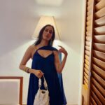Namita Dubey Instagram - Caressed by the moon & ocean ✨ Wearing my favourite @maitishahani Bag: @eena.official @tlmconsultancy