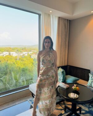 Namita Dubey Instagram - I could get used to this Susegad concept of living- a snug Goa terminology which I picked up during my stay at @thewestingoa ——being taken care of is actually the best form indulgence.

Though in these photographs I have just hijacked all the pretty corners whilst strolling around 😍

Location: @thewestingoa 
PR: @studio.shibui 
Outfit: @tizzi.official