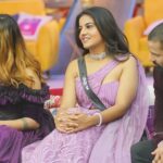 Namratha Gowda Instagram - There is nothing that makes its way more directly to the soul than beauty!! 🧿 @colorskannadaofficial @officialjiocinema Styling: @likitha_suresh_ Wardrobe: @vishishtadesignerstudio Jewelllery: @thespatika #bbk10 #biggboss #season10 #colorskannada #jiocinema #namarathagowda #namratha #relentkreationz