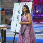 Namratha Gowda Instagram - There is nothing that makes its way more directly to the soul than beauty!! 🧿 @colorskannadaofficial @officialjiocinema Styling: @likitha_suresh_ Wardrobe: @vishishtadesignerstudio Jewelllery: @thespatika #bbk10 #biggboss #season10 #colorskannada #jiocinema #namarathagowda #namratha #relentkreationz