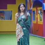 Namratha Gowda Instagram - Saree: An attire that radiates confidence and charm!! @colorskannadaofficial @officialjiocinema Saree: @star_studio360 Blouse:@vishishtadesignerstudio Styling:@likitha_suresh_ #bbk10 #biggboss #season10 #colorskannada #jiocinema #namarathagowda