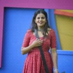 Namratha Gowda Instagram - If you want to turn heads, wear red!!🥰 @colorskannadaofficial @officialjiocinema Dress: @athira_couture_ Jewellery: @kashi_jwellery Styling: @likitha_suresh_ #bbk10 #biggboss #season10 #colorskannada #jiocinema #namarathagowda #fans #relentkreationz