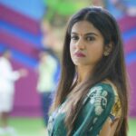 Namratha Gowda Instagram - Saree: An attire that radiates confidence and charm!! @colorskannadaofficial @officialjiocinema Saree: @star_studio360 Blouse:@vishishtadesignerstudio Styling:@likitha_suresh_ #bbk10 #biggboss #season10 #colorskannada #jiocinema #namarathagowda