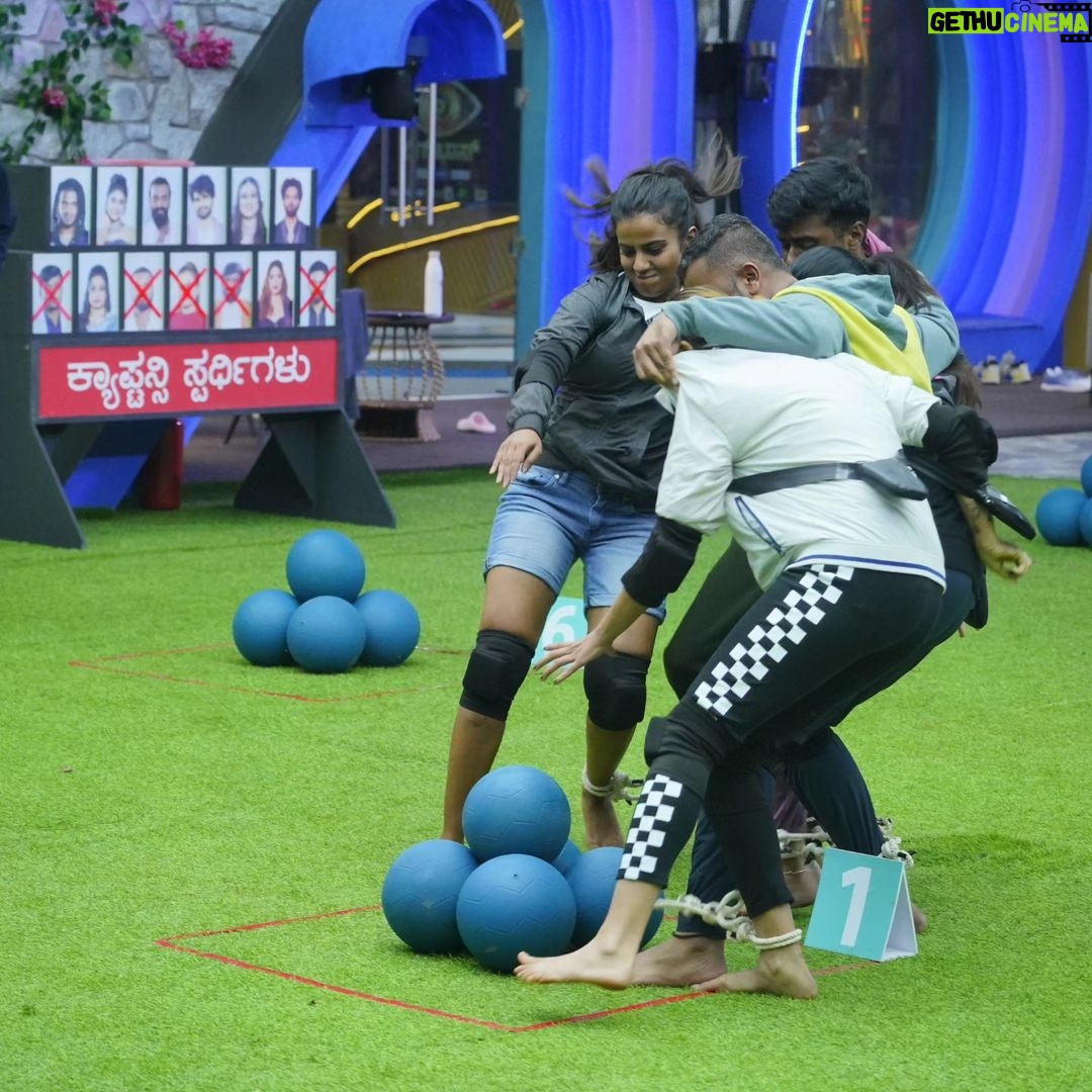 Namratha Gowda Instagram - Inspite of her team leader demotivaing & keeping her away from the Captaincy task, She did her best in yesterday's task by supporting the team!! This is true sportsmenship!! @colorskannadaofficial @officialjiocinema #bbk10 #biggboss #season10 #colorskannada #jiocinema #namarathagowda #relentkreationz