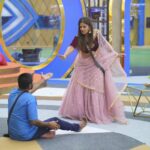 Namratha Gowda Instagram - Every Morning has a unique story. There are always some seeds of possibilities waiting to Sprout 🌱 Styling:@likitha_suresh_ Wardrobe:@kannadi_fashion_offical Jewellery: @thespatika #bbk10 #biggboss #season10 #colorskannada #jiocinema #namarathagowda #relentkreationz