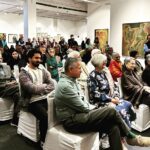 Nandita Das Instagram - What a lovely evening it was! A discerning and diverse audience came for the book launch of my father’s retrospective show. I edited it and my brother, Siddhartha and I designed it together. What a challenge and privilege it was! My father’s student, Uchiyama, came all the way from Japan for the show! So heartwarming! Thank you @ngma_delhi for hosting the show till Jan 7th 2024 and to @raghurai.official @therajeevsethi #sharmilatagore #gopalkrishnagandhi and all the lovely people for coming on the evening of 2nd of Dec. It was also the artist’s birthday. This, we children planned! Here is a peek…