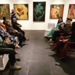 Nandita Das Instagram - What a lovely evening it was! A discerning and diverse audience came for the book launch of my father’s retrospective show. I edited it and my brother, Siddhartha and I designed it together. What a challenge and privilege it was! My father’s student, Uchiyama, came all the way from Japan for the show! So heartwarming! Thank you @ngma_delhi for hosting the show till Jan 7th 2024 and to @raghurai.official @therajeevsethi #sharmilatagore #gopalkrishnagandhi and all the lovely people for coming on the evening of 2nd of Dec. It was also the artist’s birthday. This, we children planned! Here is a peek…