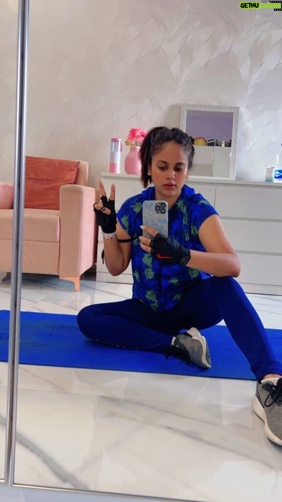 Nandita Swetha Instagram - Wearing @adidas for today’s workout 🏋️ #gymmotivation #2024 #workout
