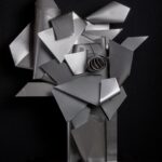 Nando Pradho Instagram - Ensamble en hierro #abstractsculpture #artesvisuales #artesplasticas #visualart #sculpture #abstractart #musicaltheatre #song #music #macrophotography #art #brazilianartist Mexico