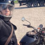 Nando Pradho Instagram - 🏍SP👉🏼SC 700km para visitar papys!! 😎 Triumph Street Twin Porto Belo - Bombas - Bombinhas - Camboriu
