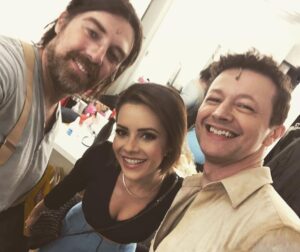 Nando Pradho Instagram - Saca a Vibe da estreia nesse camarim “Once” ✌🏼
@lucas.lima @sandyoficial @once_omusical ❤️❤️❤️