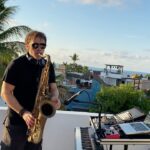 Nando Pradho Instagram - @ozsayulita @qrsmartpeople . #sax #selmer #tenorsaxophone #music #musiclive #art #saxophone #arte #musica Parque Alegre AC