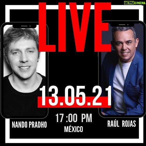Nando Pradho Instagram - Amigos de México! Mañana estaremos juntos con el gran @qraulrojas 5pm 🔥🔥🔥 Mexico
