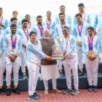 Narendra Modi Instagram - Excellent interaction with our Asian Games contingent. India is proud of our champions!