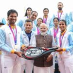 Narendra Modi Instagram - Excellent interaction with our Asian Games contingent. India is proud of our champions!