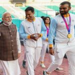 Narendra Modi Instagram - Excellent interaction with our Asian Games contingent. India is proud of our champions!