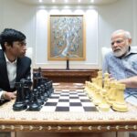 Narendra Modi Instagram – With the brilliant chess player Praggnanandhaa and his family. A meeting I’ll always cherish.